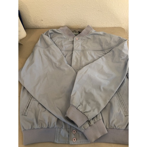 Amati Men's Cotton Poly Blend "Big Man" Jacket XL Light Blue - Picture 1 of 3